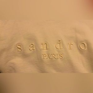 Sandro crew sweat shirt